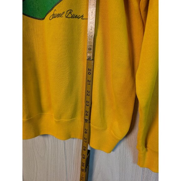 VTG Laurel Burch Crewneck Sweatshirt Adult Large Bird Parrot Art 90s USA Flaw - Picture 7 of 7